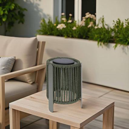 Hesperide - LED Solární lampa LINY LED/3,7V 2600 mAh IP54 zelená