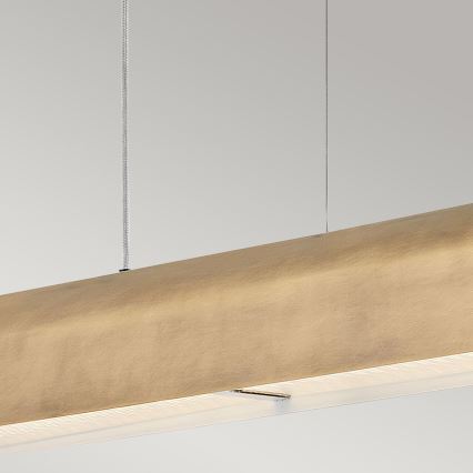 Hinkley - LED Lustr na lanku ARCO LED/43W/230V 3000K zlatá
