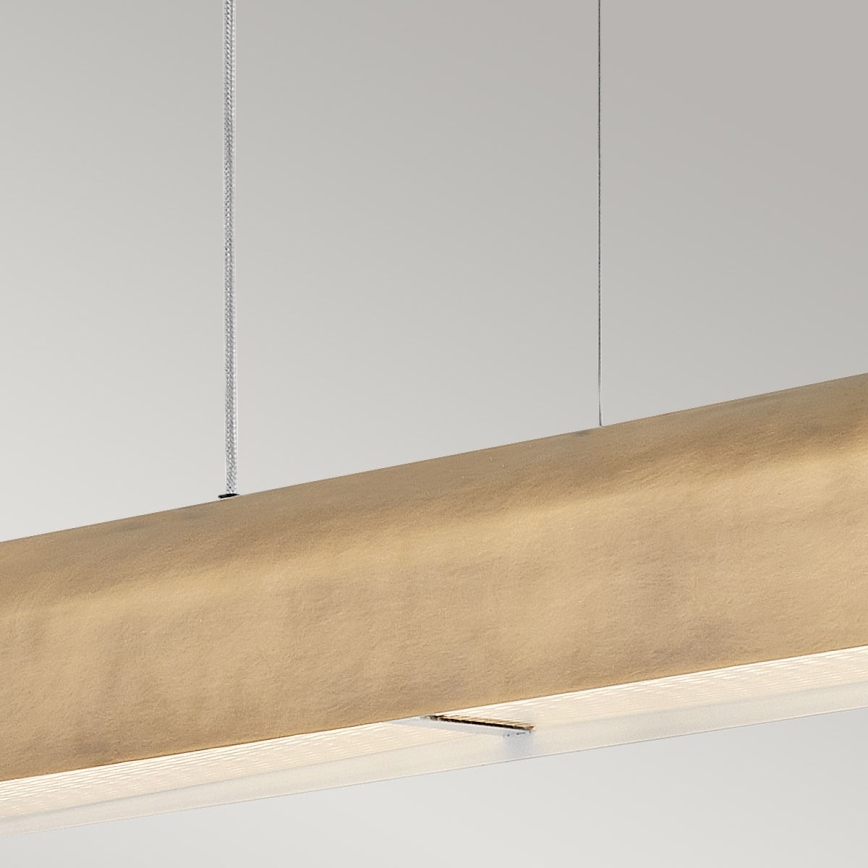 Hinkley - LED Lustr na lanku ARCO LED/43W/230V 3000K zlatá