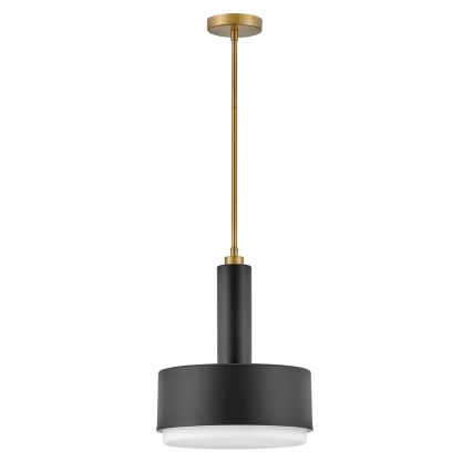 Hinkley - Lustr na tyči CEDRIC 2xE27/60W/230V pr. 33 cm zlatá/černá