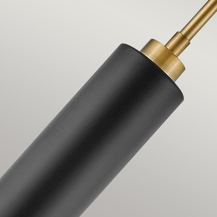 Hinkley - Lustr na tyči CEDRIC 2xE27/60W/230V pr. 33 cm zlatá/černá