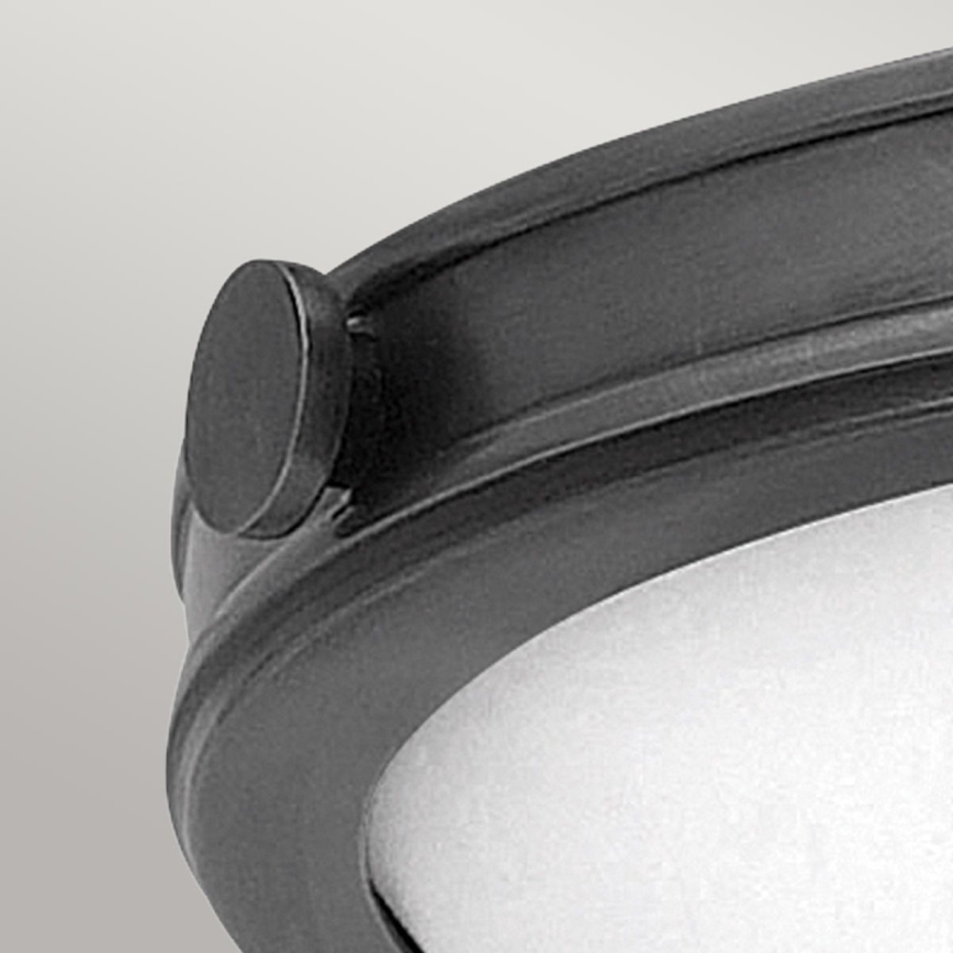 Hinkley - Stropní svítidlo COLLIER 3xE27/40W/230V pr. 48,3 cm černá