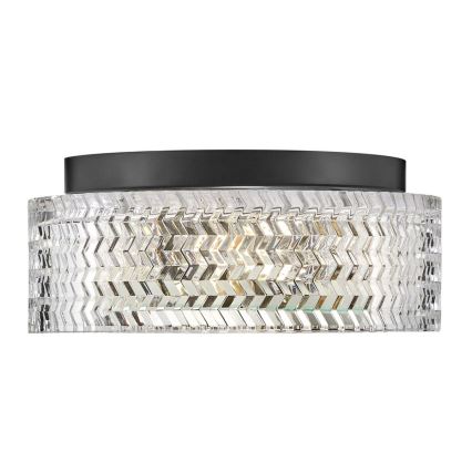 Hinkley - Stropní svítidlo ELLE 2xE27/60W/230V pr. 30,5 cm černá