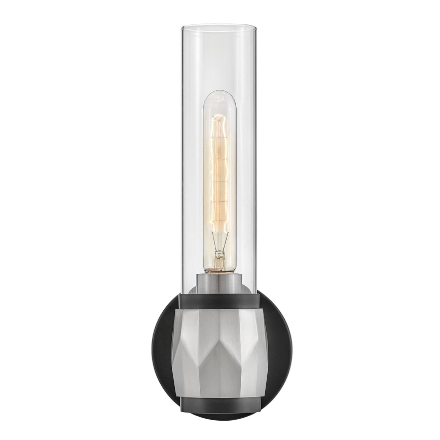 Hinkley - Koupelnové nástěnné svítidlo ELLISON 1xE27/40W/230V IP44 černá