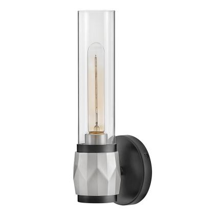 Hinkley - Koupelnové nástěnné svítidlo ELLISON 1xE27/40W/230V IP44 černá