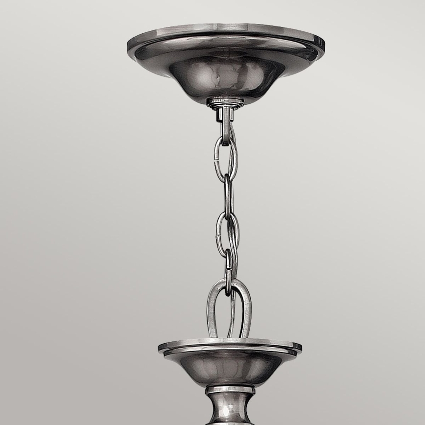 Hinkley - Lustr na řetězu SUSSEX 5xE14/40W/230V matný chrom