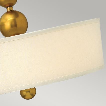 Hinkley - Lustr na řetězu ZELDA 3xE27/60W/230V mosaz