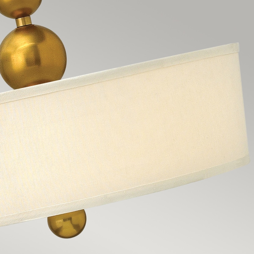 Hinkley - Lustr na řetězu ZELDA 3xE27/60W/230V mosaz