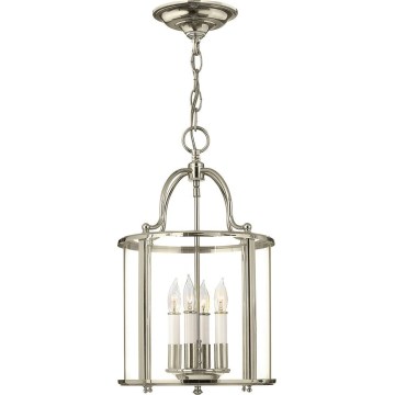 Hinkley - Lustr na řetězu GENTRY 4xE14/60W/230V lesklý chrom