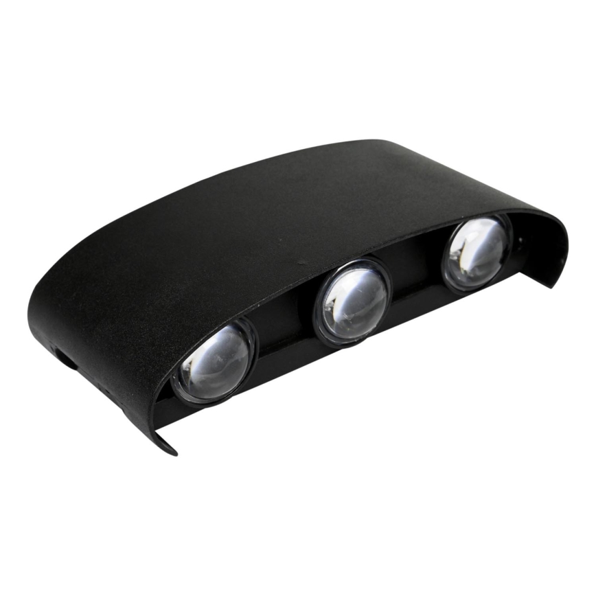 HÖFFTECH - LED Venkovní nástěnné svítidlo UP&DOWN 6xLED/1W/230V IP65