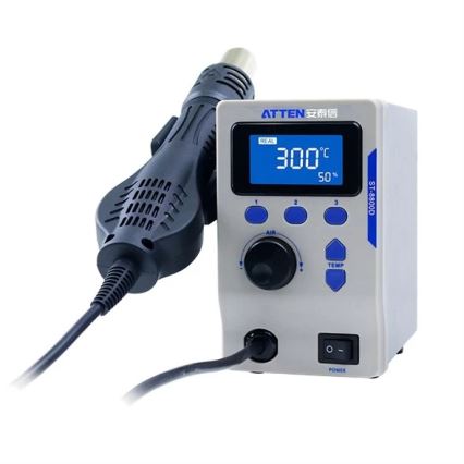 Horkovzdušná stanice s LCD displejem 800W/230V