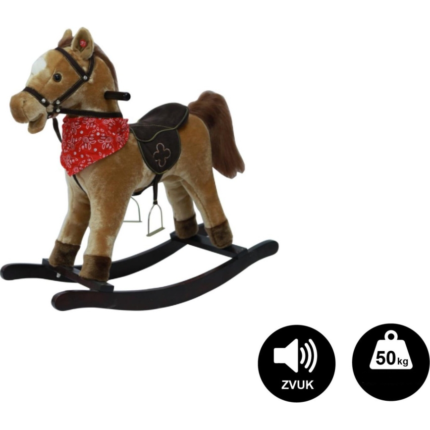 Houpací kůň s melodií 3xAA