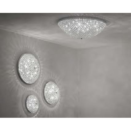 Ideal Lux - Křišťálové stropní svítidlo ORION 12xG9/40W/230V