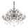 Ideal Lux - Křišťálový lustr na řetězu COLOSSAL 15xE14/40W/230V pr. 95 cm šedá/lesklý chrom