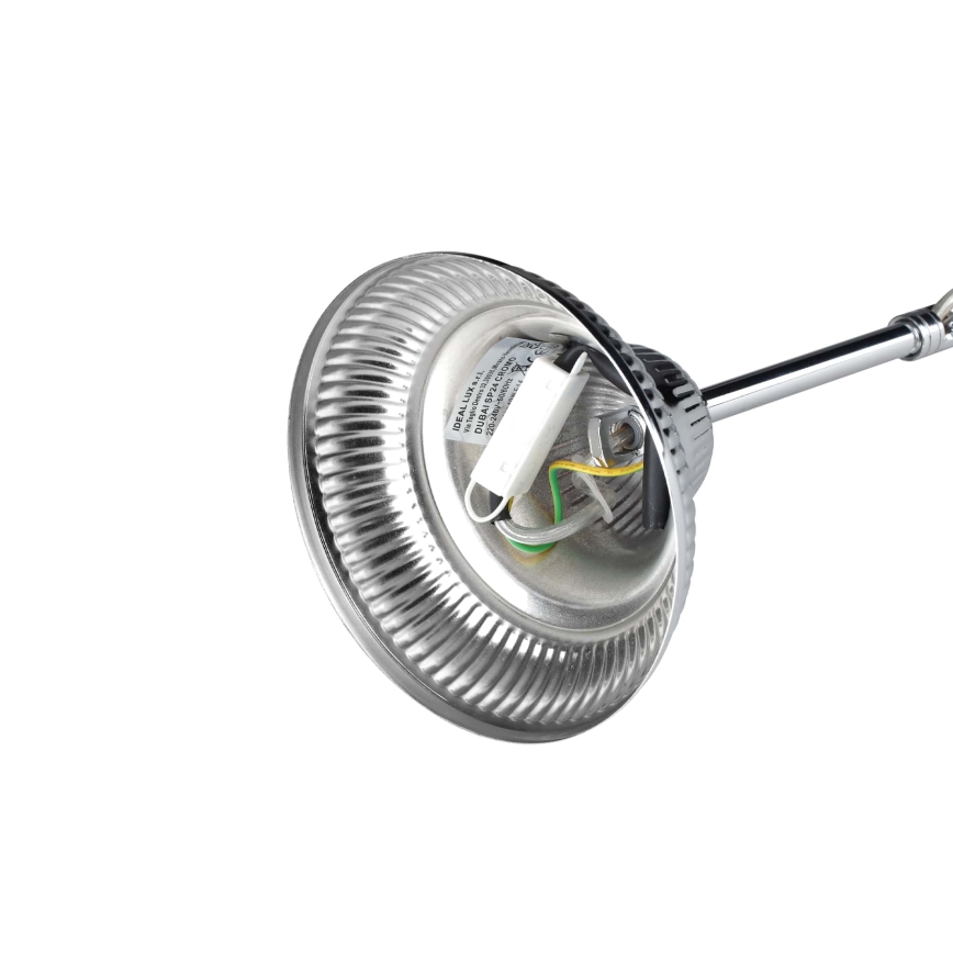 Ideal Lux - Křišťálový lustr na řetězu DUBAI 24xE14/28W/230V pr. 80 cm lesklý chrom