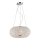 Ideal Lux - Křišťálový lustr PASHA 10xE14/40W/230V pr. 55 cm lesklý chrom