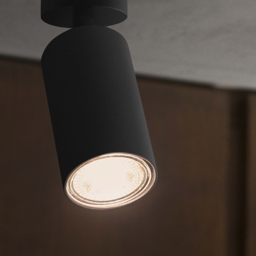 Ideal Lux - LED Bodové svítidlo DYNAMITE 1xGU10/7W/230V CRI 90 černá