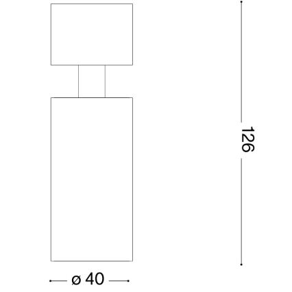Ideal Lux - LED Bodové svítidlo DYNAMITE 1xGU10/7W/230V CRI 90 mosaz