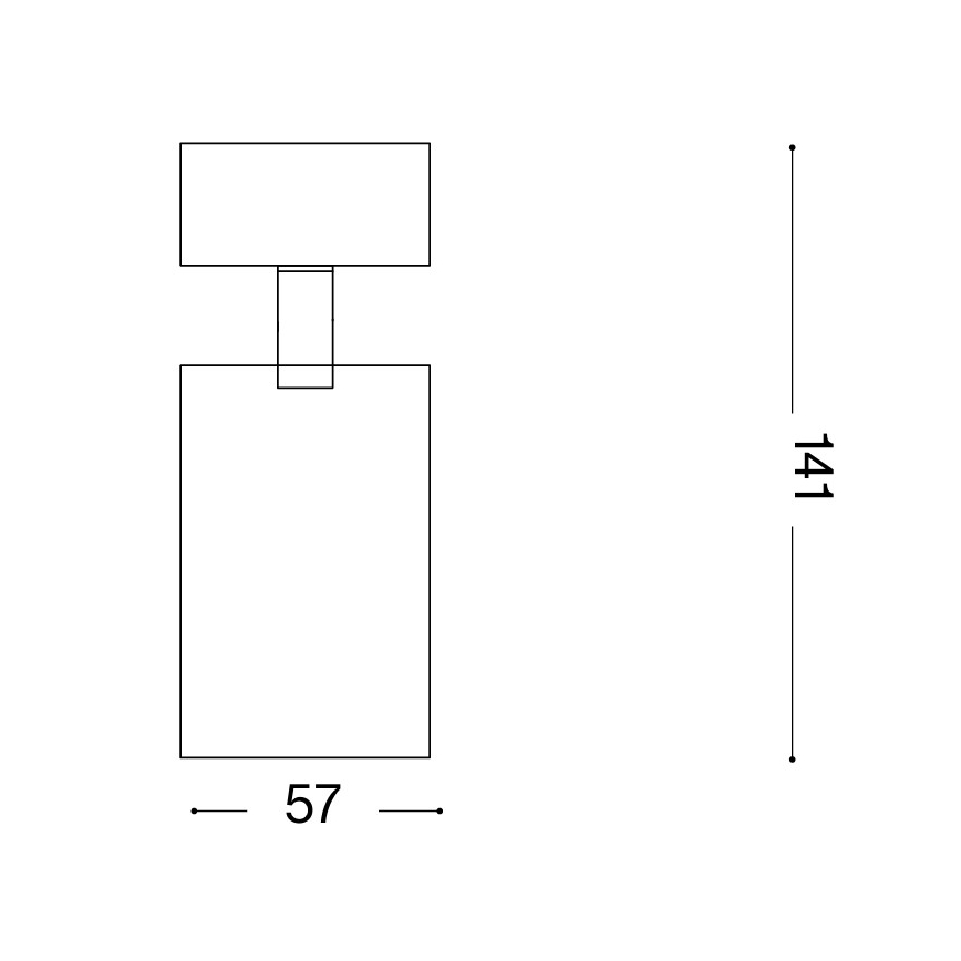 Ideal Lux - LED Bodové svítidlo DYNAMITE 1xGU10/7W/230V CRI 90 mosaz