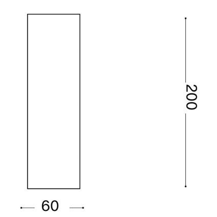 Ideal Lux - LED Bodové svítidlo LOOK 1xGU10/7W/230V CRI 90 6x6 cm mosaz