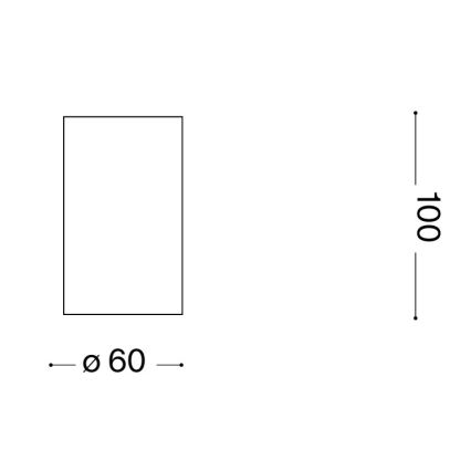 Ideal Lux - LED Bodové svítidlo LOOK 1xGU10/7W/230V CRI 90 pr. 6 cm mosaz