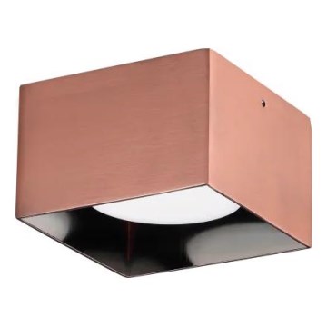 Ideal Lux - LED Bodové svítidlo SPIKE 1xGX53/9W/230V 10x10 cm měď