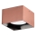 Ideal Lux - LED Bodové svítidlo SPIKE 1xGX53/9W/230V 10x10 cm měď
