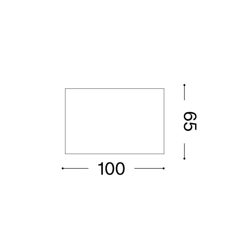 Ideal Lux - LED Bodové svítidlo SPIKE 1xGX53/9W/230V 10x10 cm zlatá