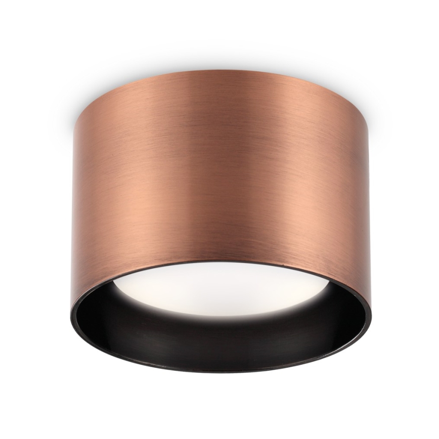 Ideal Lux - LED Bodové svítidlo SPIKE 1xGX53/9W/230V pr. 10 cm měděná