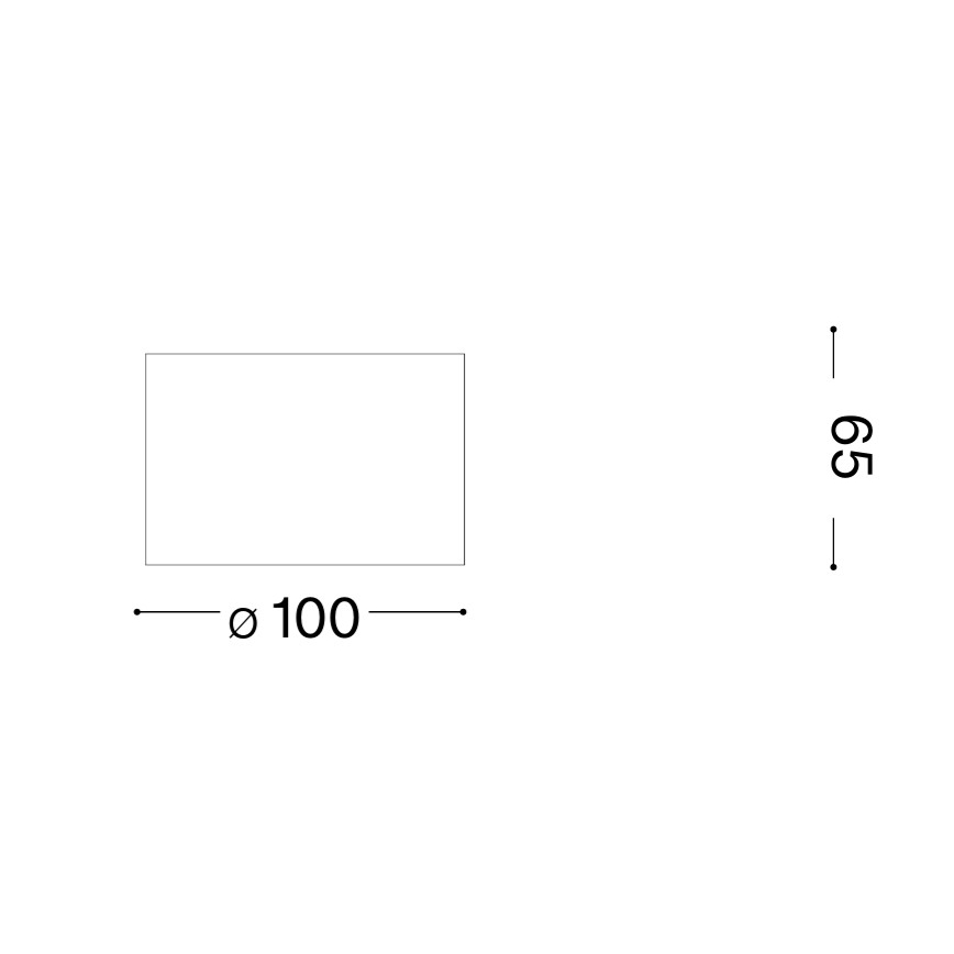 Ideal Lux - LED Bodové svítidlo SPIKE 1xGX53/9W/230V pr. 10 cm měděná