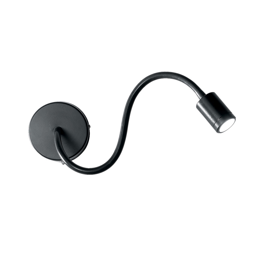 Ideal Lux - LED Flexibilní lampička FOCUS LED/4W/230V CRI 90 černá