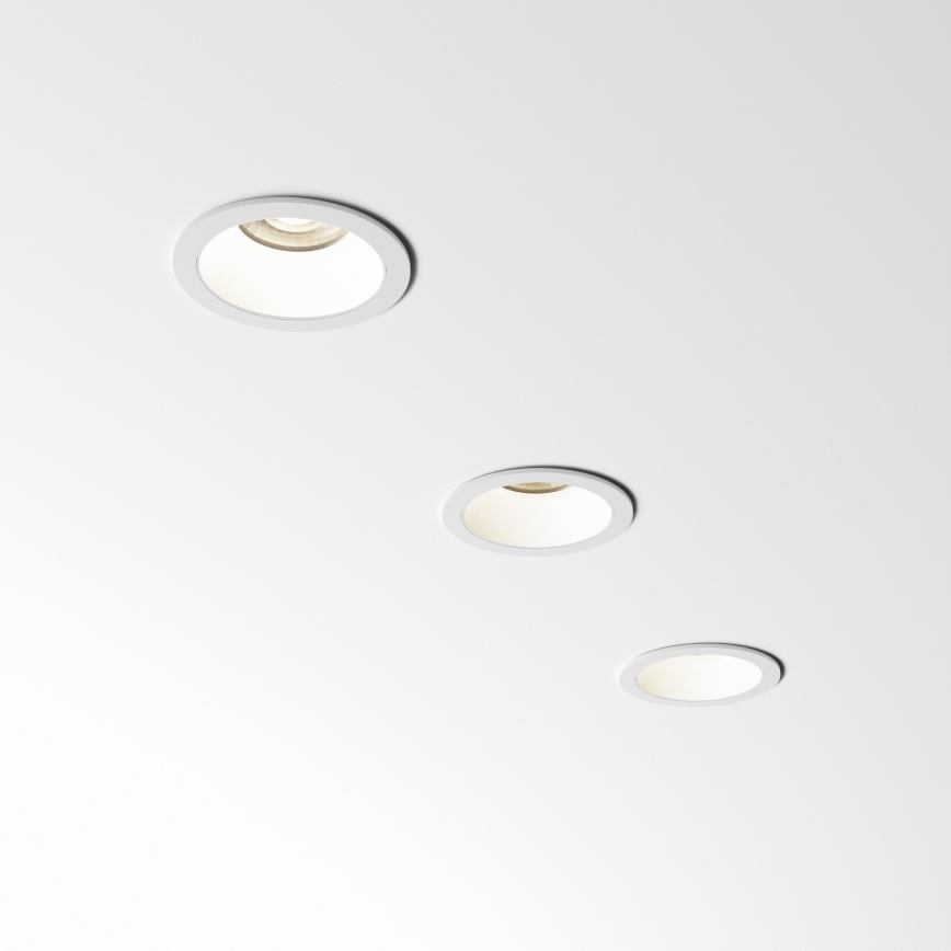 Ideal Lux - LED Koupelnové podhledové svítidlo GAME TRIM LED/11W/230V 3000K CRI 90 pr. 8,5 cm IP65 bílá