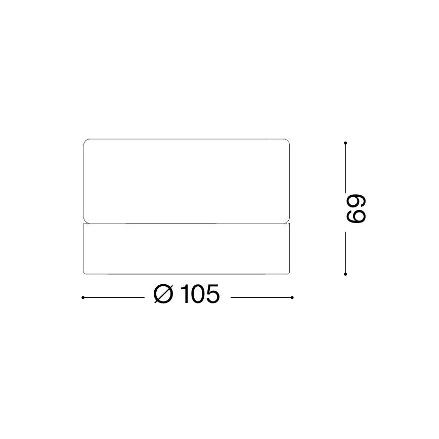 Ideal Lux - LED Koupelnové stropní svítidlo LOLLY 1xGX53/9W/230V pr. 10,5 cm zlatá/kouřová béžová