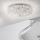 Ideal Lux - LED Křišťálové stropní svítidlo KING 9xG9/3W/230V pr. 53,5 cm lesklý chrom