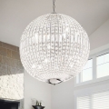 Ideal Lux - LED Křišťálový lustr na řetězu LUXOR 12xG9/3W/230V pr. 60 cm čirá