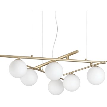 Ideal Lux - LED Lustr na lanku ATLAS 6xG9/3W/230V zlatá