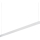 Ideal Lux - LED Lustr na lanku DESK LED/36W/230V 120 cm CRI 90 bílá