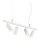 Ideal Lux - LED Lustr na lanku DYNAMITE 4xGU10/7W/230V CRI 90 bílá