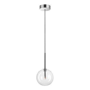 Ideal Lux - LED Lustr na lanku EQUINOXE 1xG4/2W/230V pr. 15 cm lesklý chrom/čirá