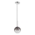 Ideal Lux - LED Lustr na lanku EQUINOXE 1xG4/2W/230V pr. 15 cm lesklý chrom/kouřová