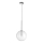Ideal Lux - LED Lustr na lanku EQUINOXE 1xG4/2W/230V pr. 25 cm lesklý chrom/čirá