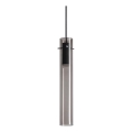 Ideal Lux - LED Lustr na lanku FLAM LED/10W/230V pr. 6 cm CRI 90 šedá