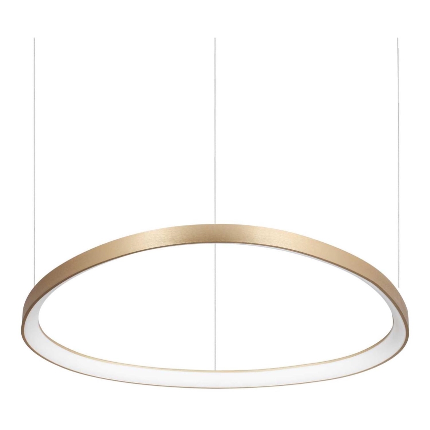 Ideal Lux - LED Lustr na lanku GEMINI LED/59W/230V pr. 81 cm CRI 90 zlatá