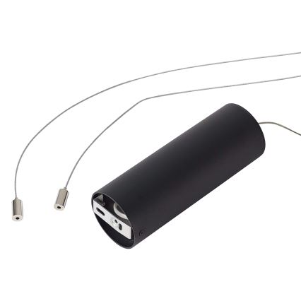 Ideal Lux - LED Lustr na lanku GEMINI LED/78W/230V 2700K pr. 105 cm CRI 90 černá