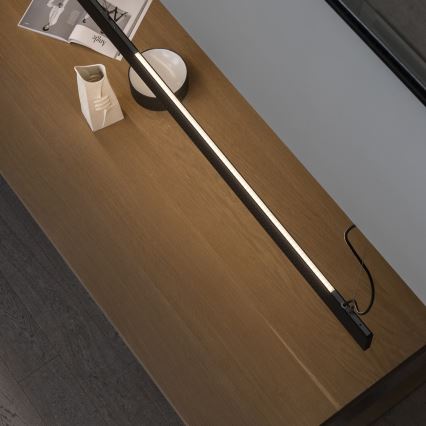 Ideal Lux - LED Lustr na lanku LINUS LED/32W/230V 3000K CRI 90 120 cm černá