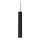 Ideal Lux - LED Lustr na lanku LOOK 1xGU10/7W/230V CRI 90 pr. 6 cm černá