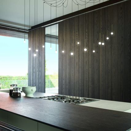 Ideal Lux - LED Lustr na lanku LUCCIOLA 16xLED/16W/230V CRI 90 pavouk černá