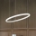 Ideal Lux - LED Lustr na lanku MIRACLE LED/45W/230V pr. 80 cm CRI 90 matný chrom