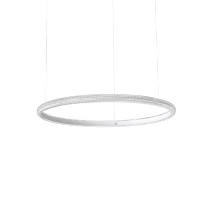 Ideal Lux - LED Lustr na lanku MIRACLE LED/45W/230V pr. 80 cm CRI 90 matný chrom