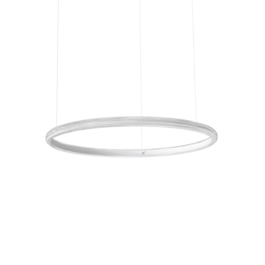 Ideal Lux - LED Lustr na lanku MIRACLE LED/45W/230V pr. 80 cm CRI 90 matný chrom
